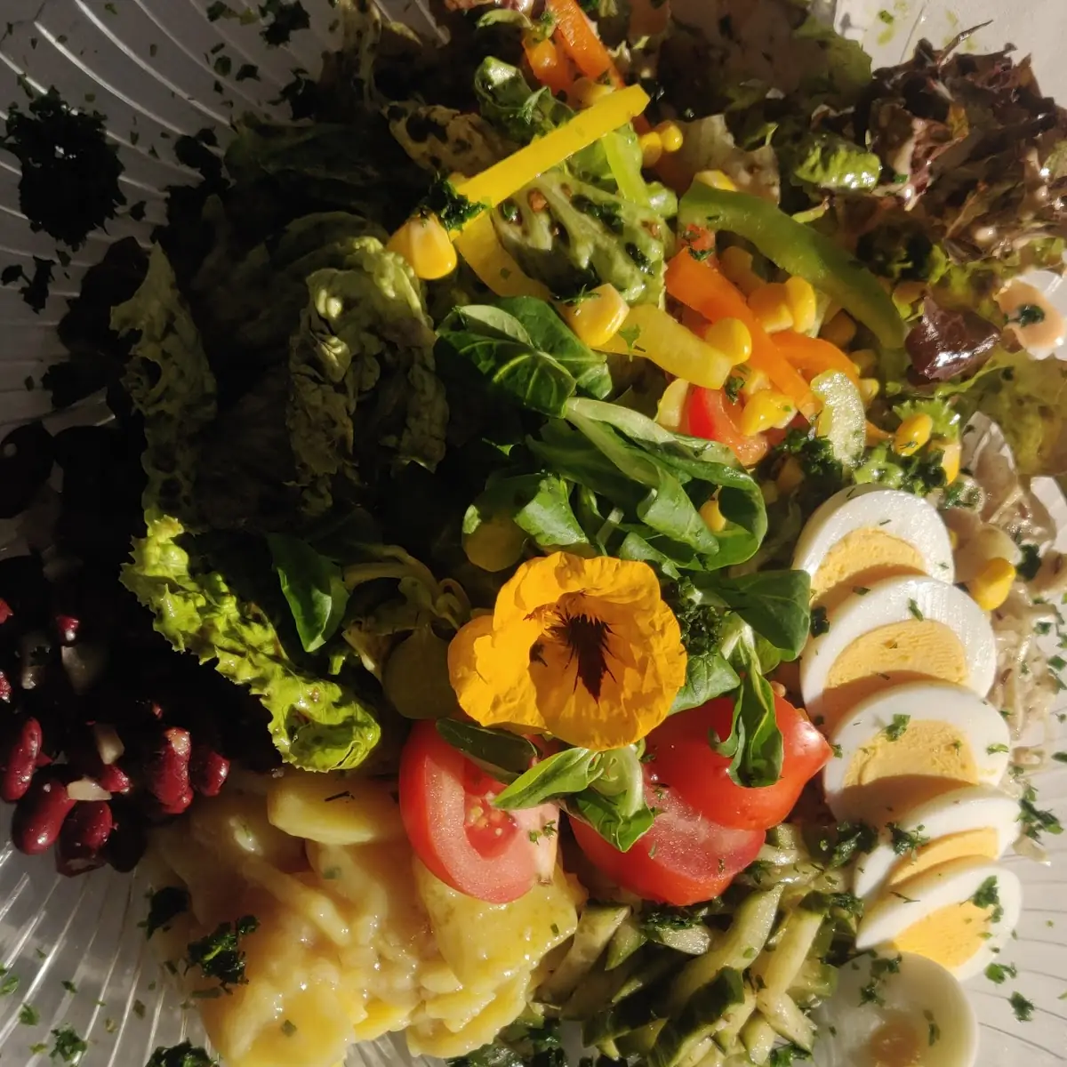 Salatplatte