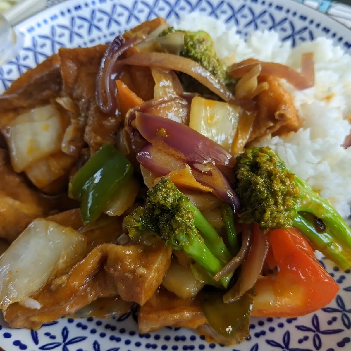 Chili Tofu Vegan