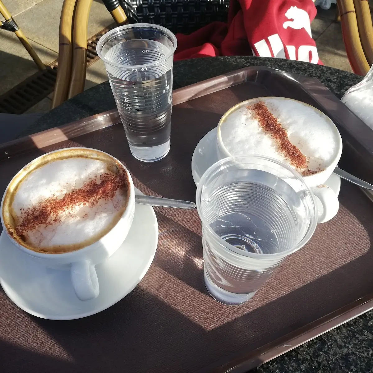 Cappuccino, Skyline Lounge Restaurant Kahlenberg