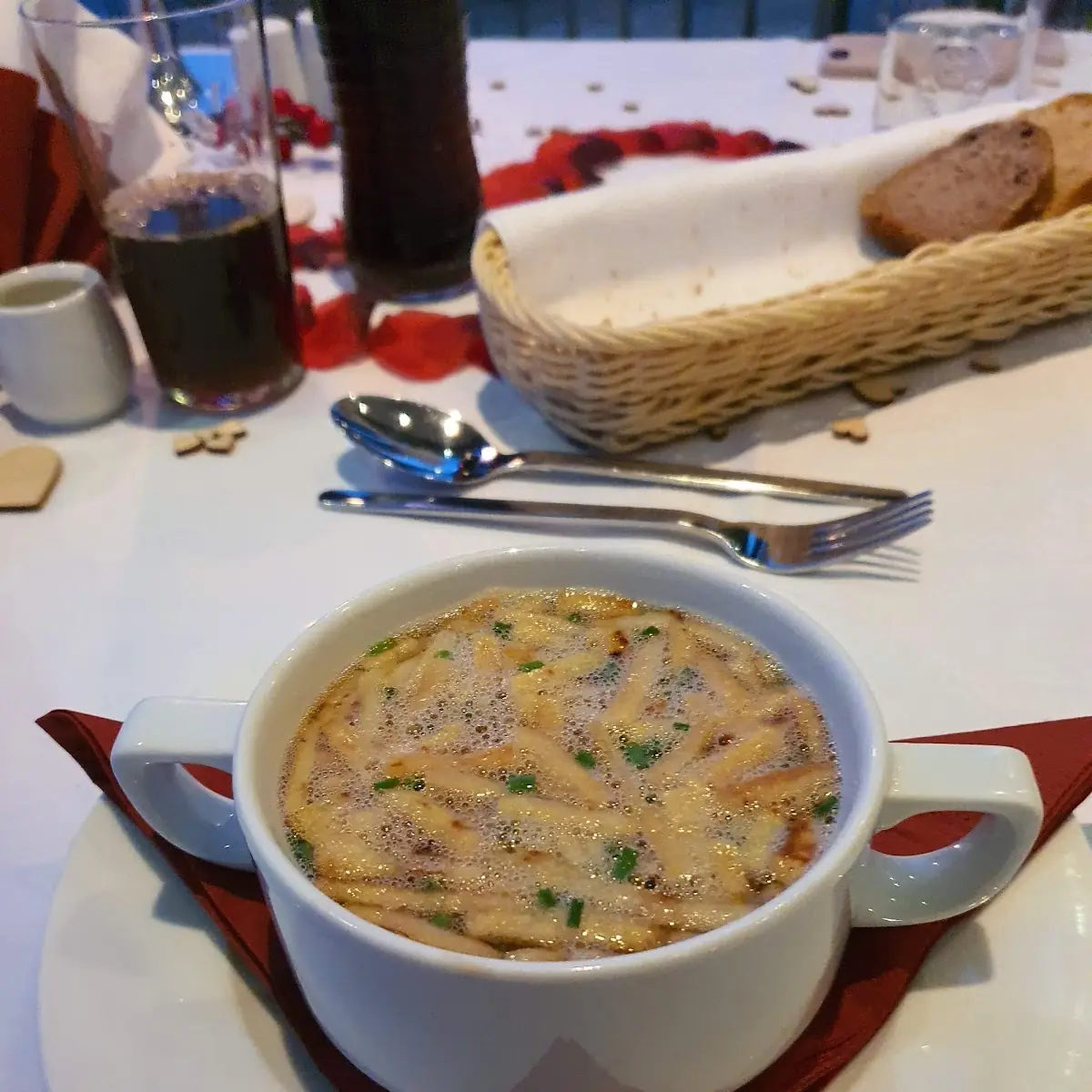 Fritattensuppe, Skyline Lounge Restaurant Kahlenberg