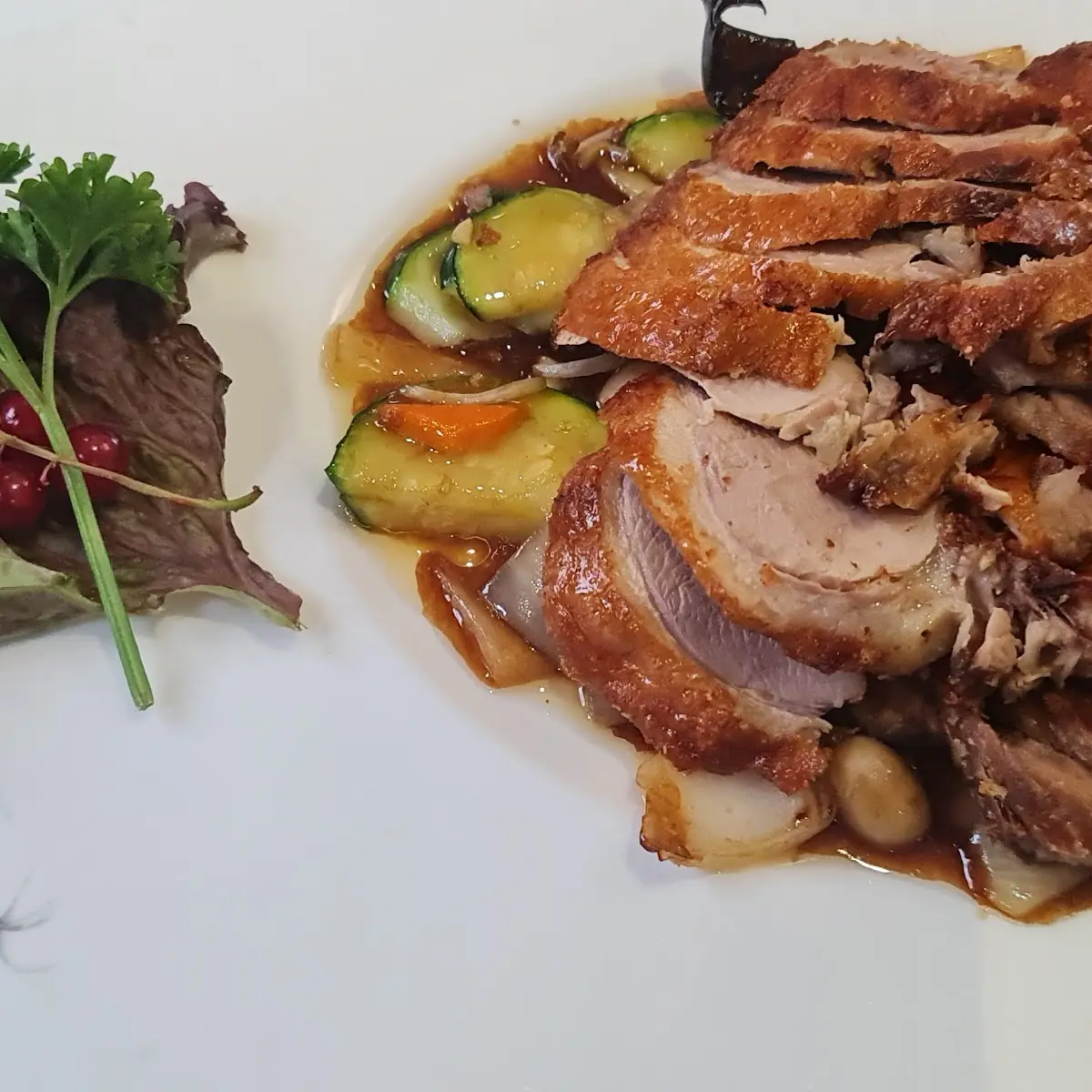 Knusprige Ente
