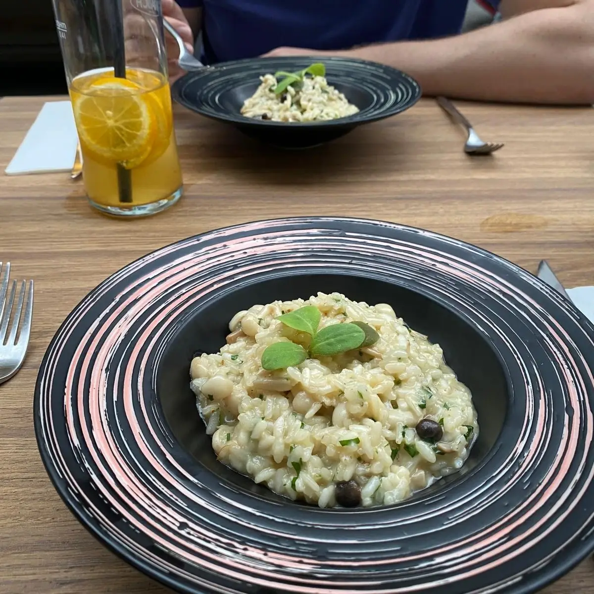 Pilz Risotto Vegetarisch