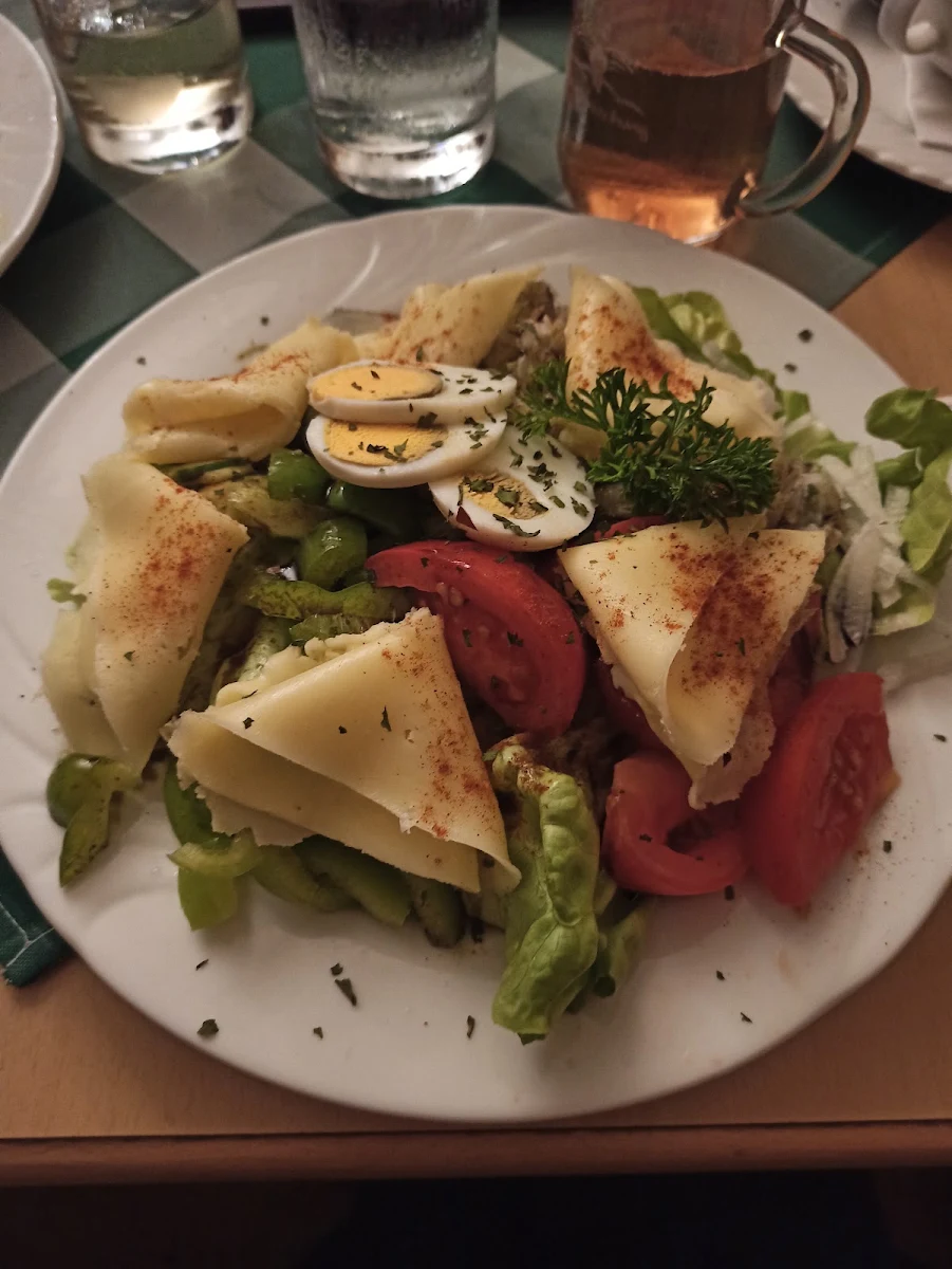 Salatteller Ohne Schinken