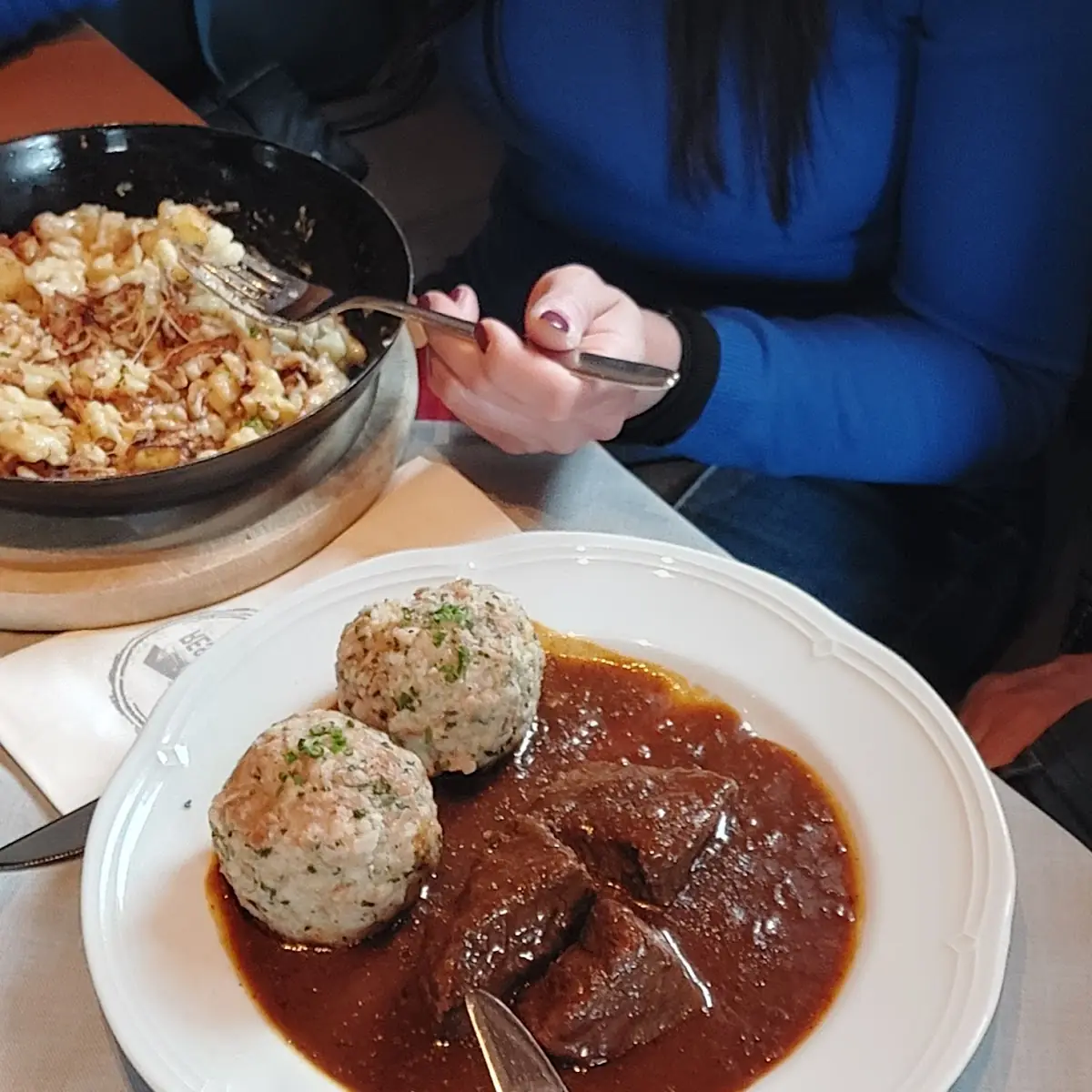 Canederli E Gulasch