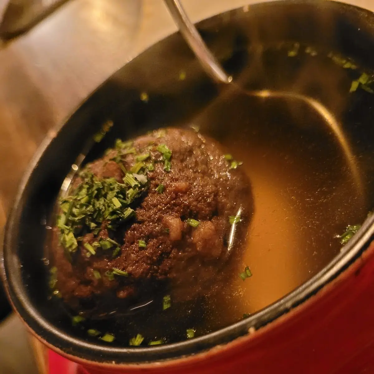 Soup with Liver Dumplings