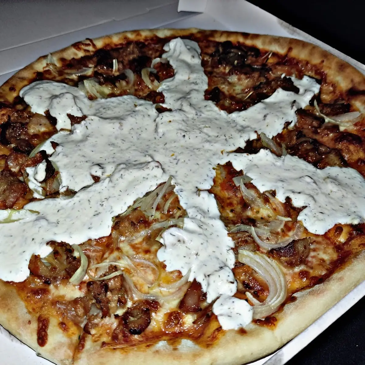 Lakeso Pizza Ohne Mais Mit Kebapsauce