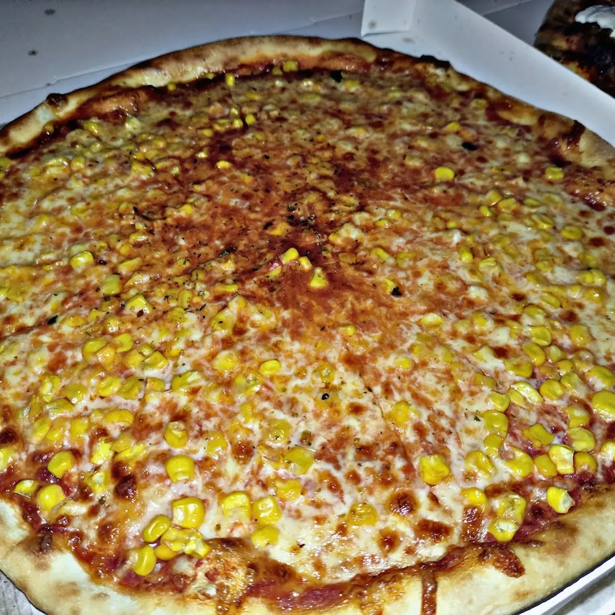 Pizza Margherita Mit Mais
