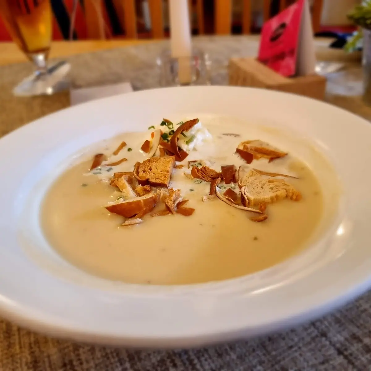Bierrahmsuppe