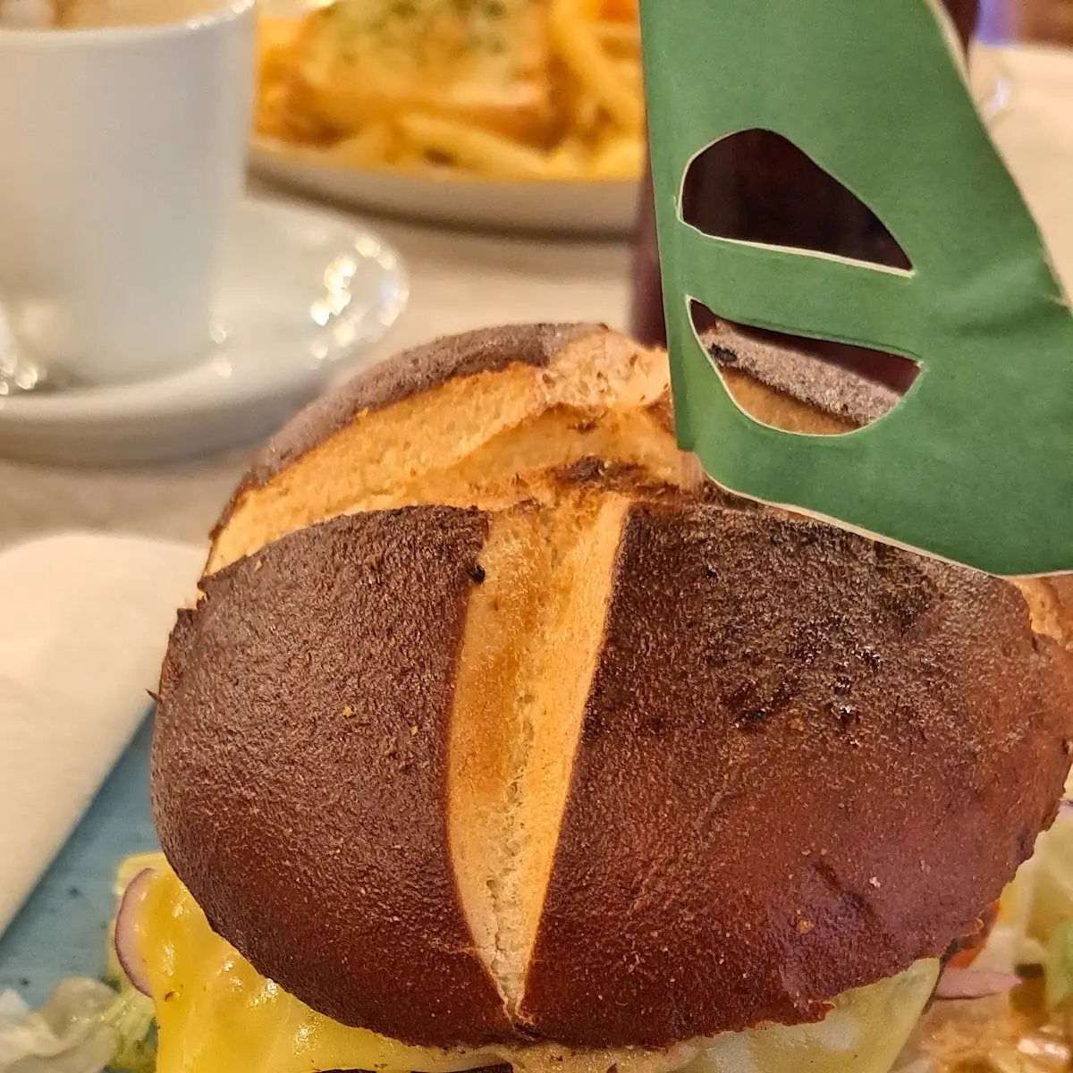 Veganer Burger