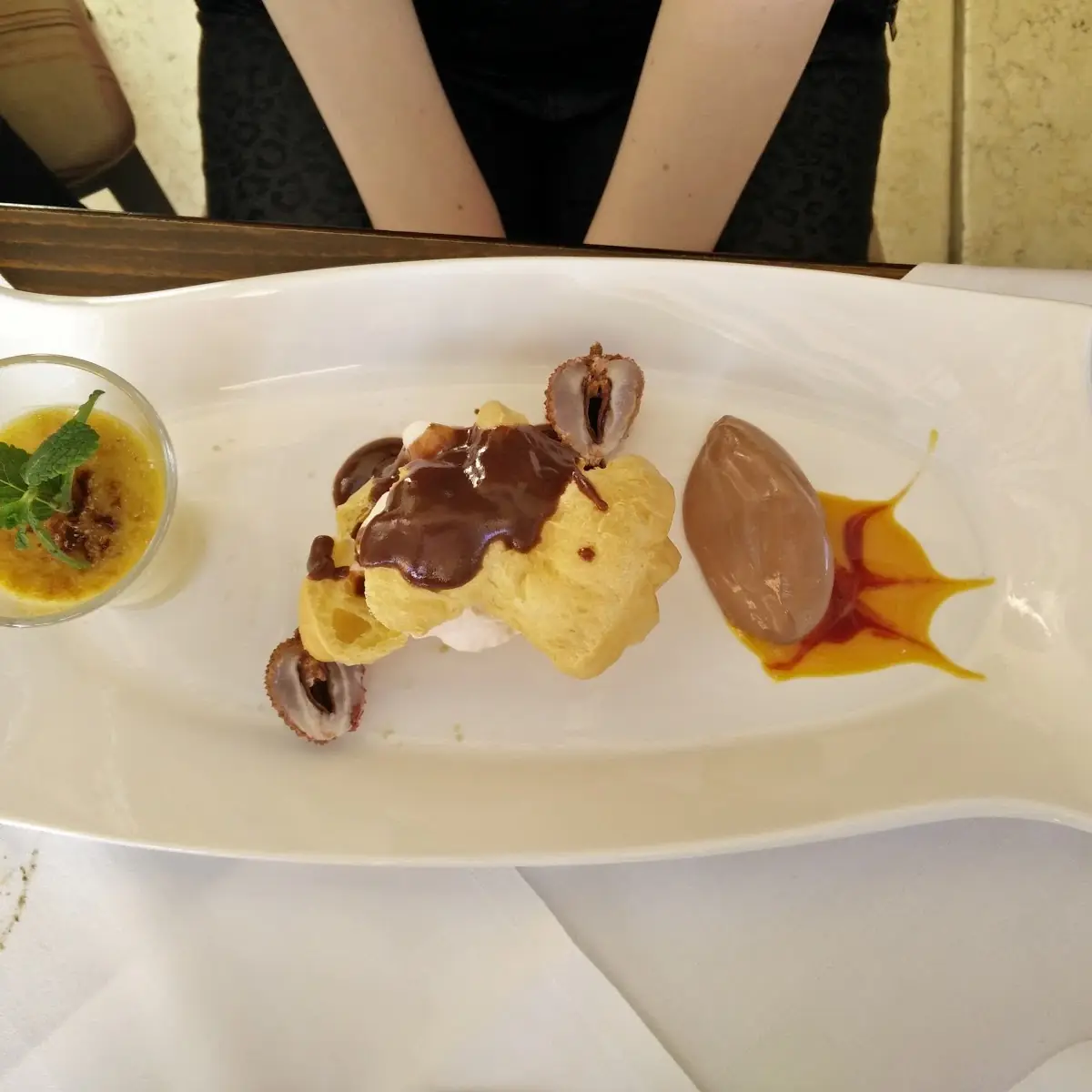 Mango Mousse Au Chocolat