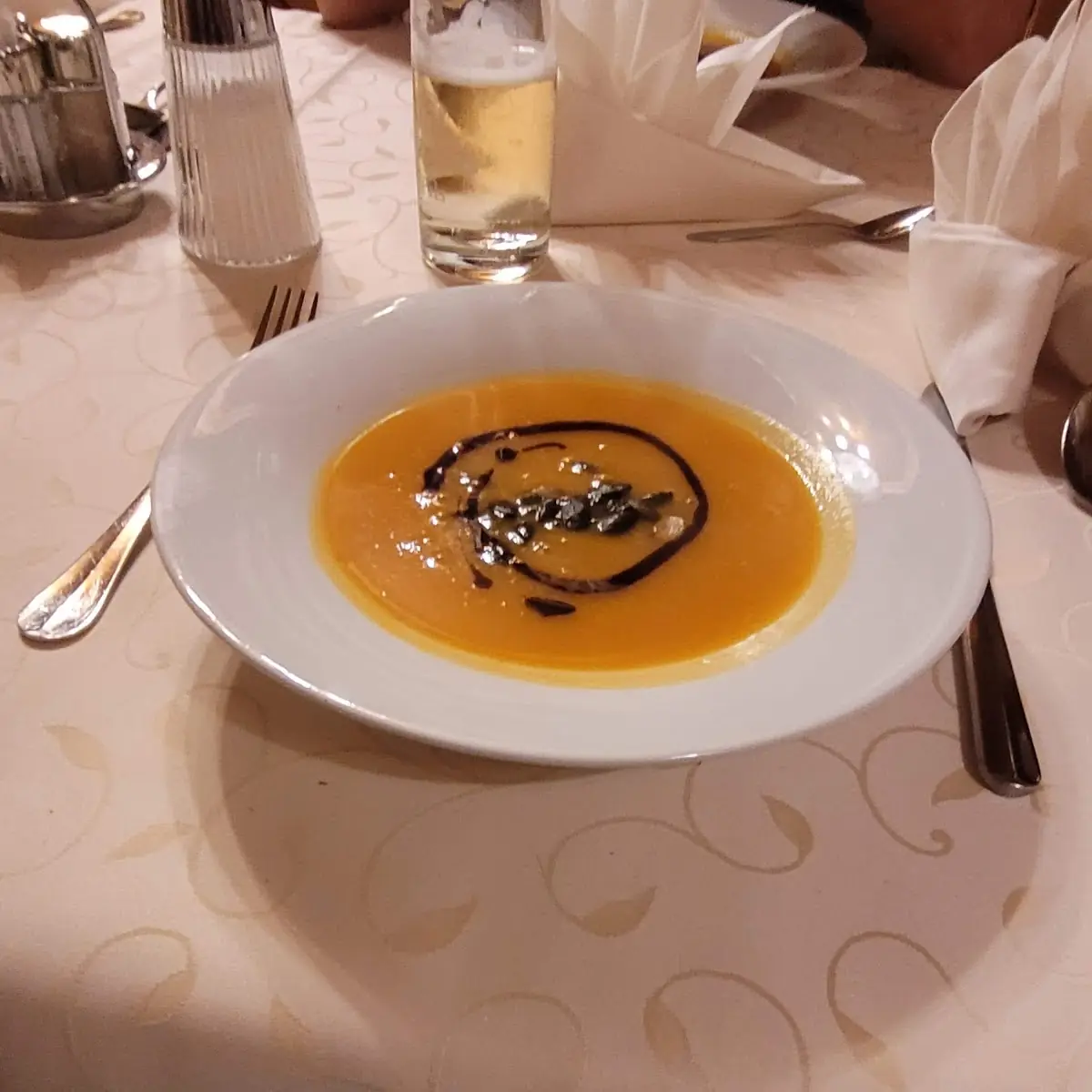 Kürbiscremesuppe