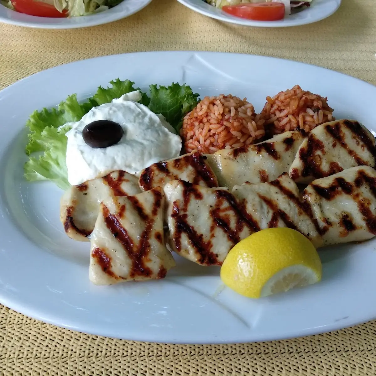 Hühnerspieß