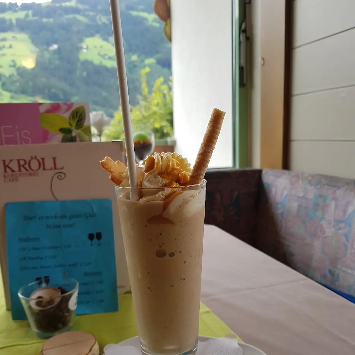 Eiskaffee Gerührt