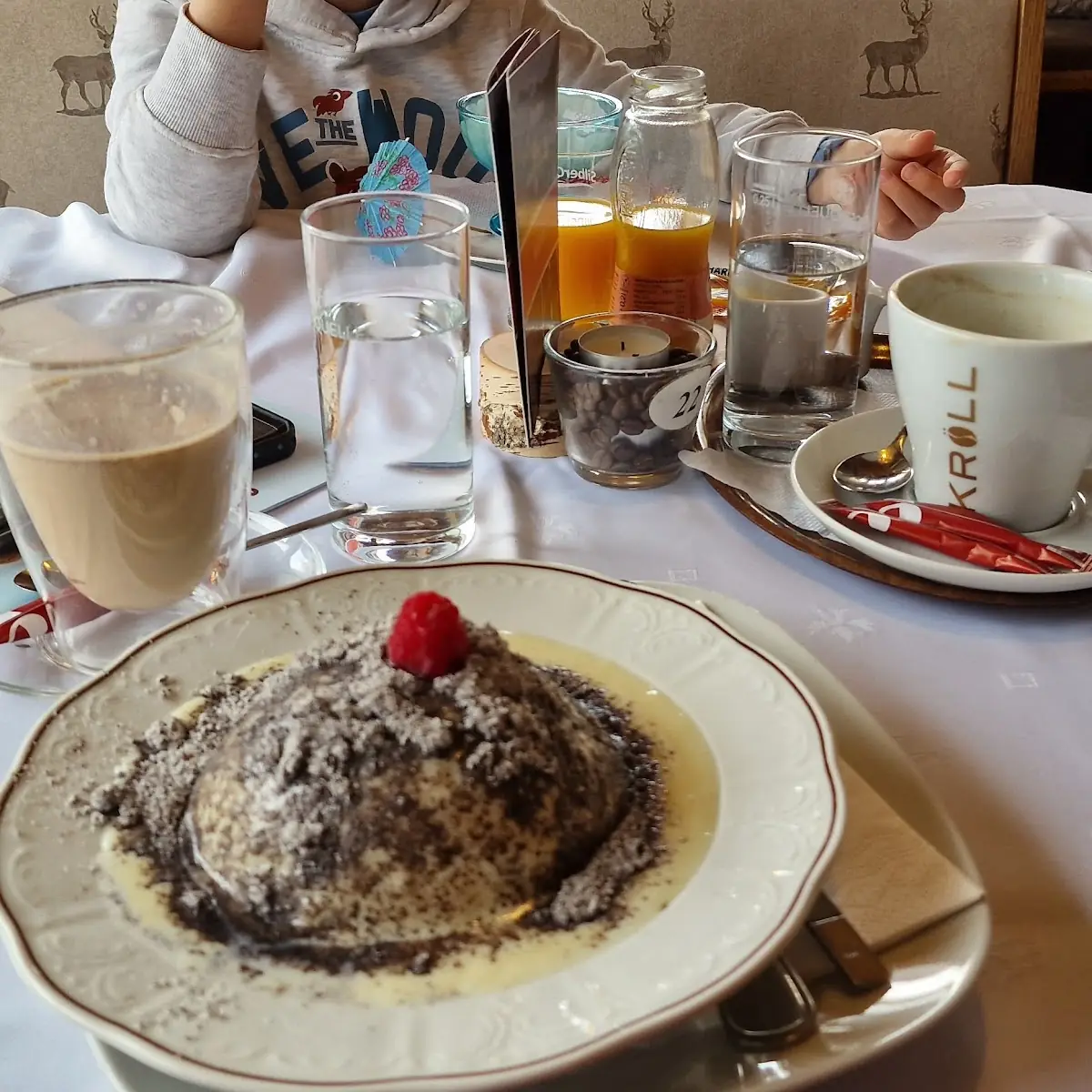 Germknödel Mit Latte Macchiato