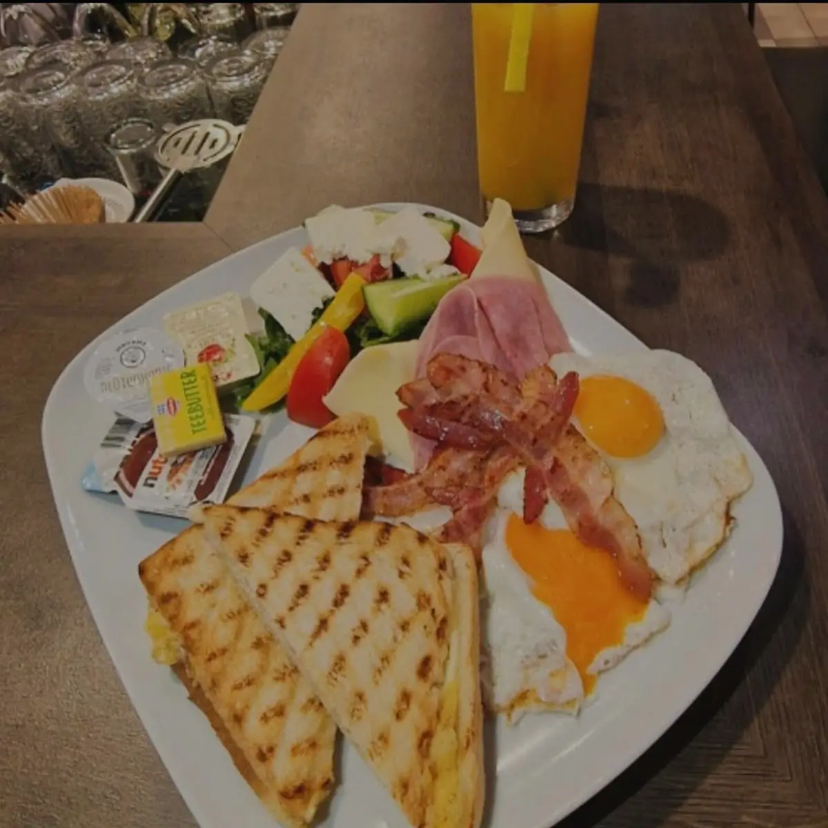 Frühstücken