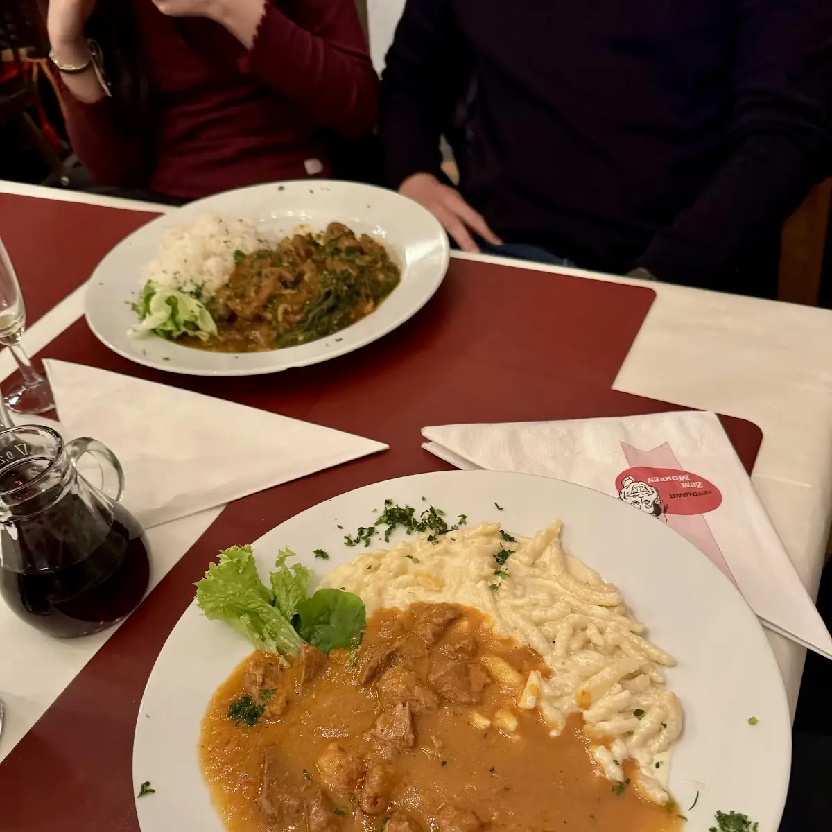 Goulash of Veal with Spatzle