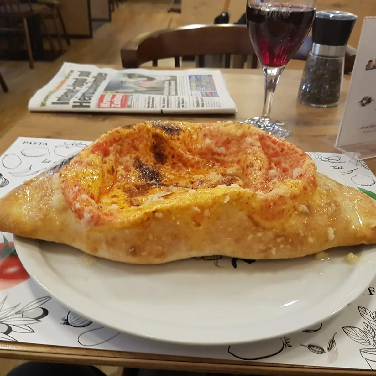 Pizza Diavolo Calzone