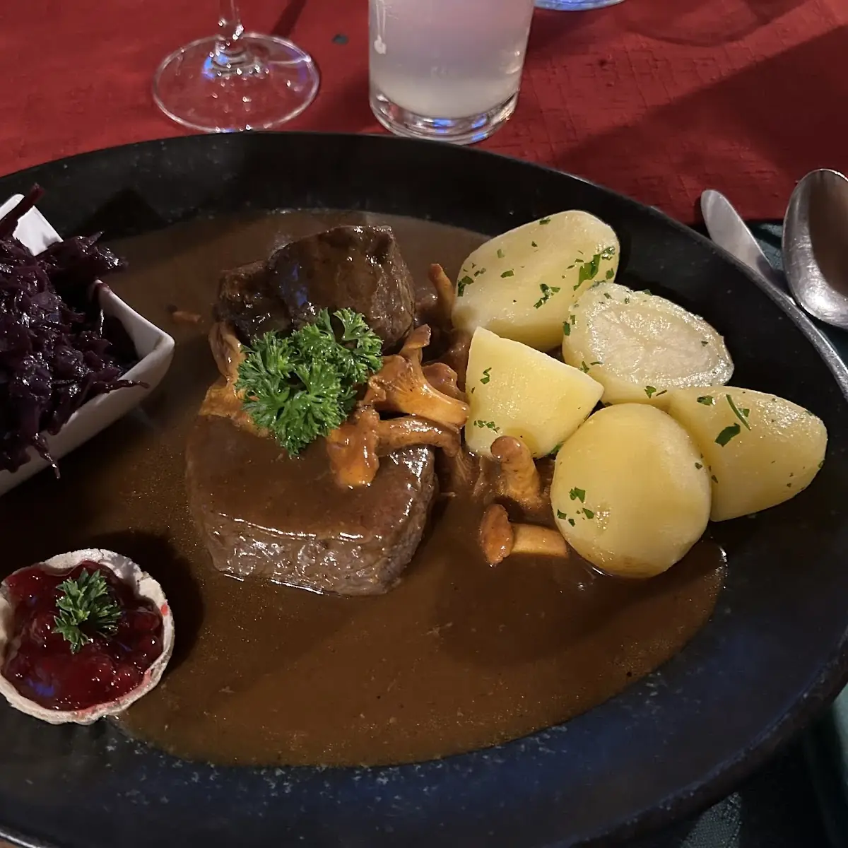 Hirschbraten