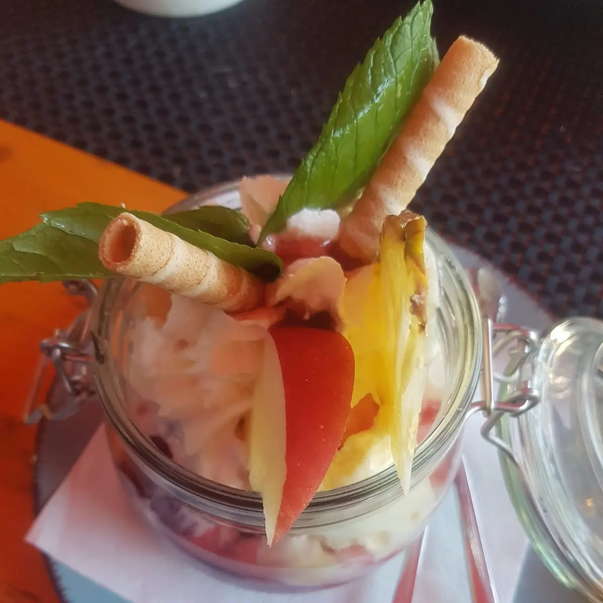 Himbeeren Mit Vanilleeis
