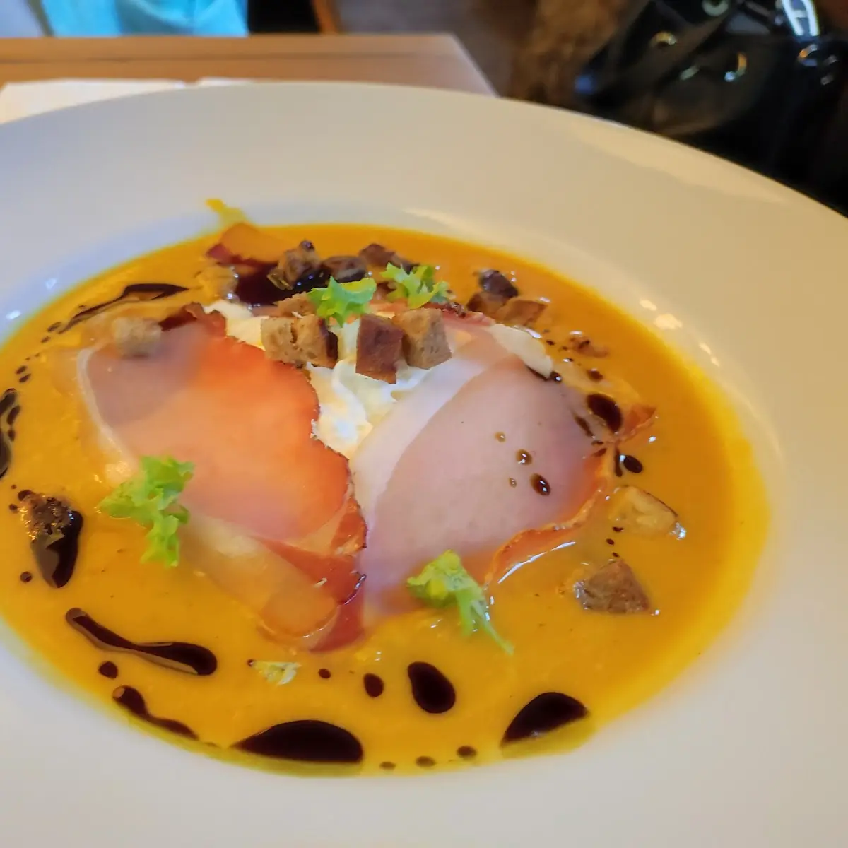 Kürbiscremesuppe