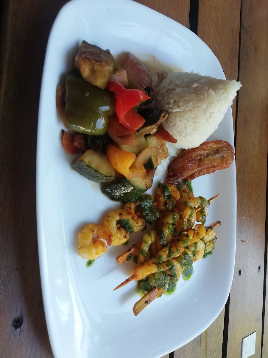 Pinchos De Camarones