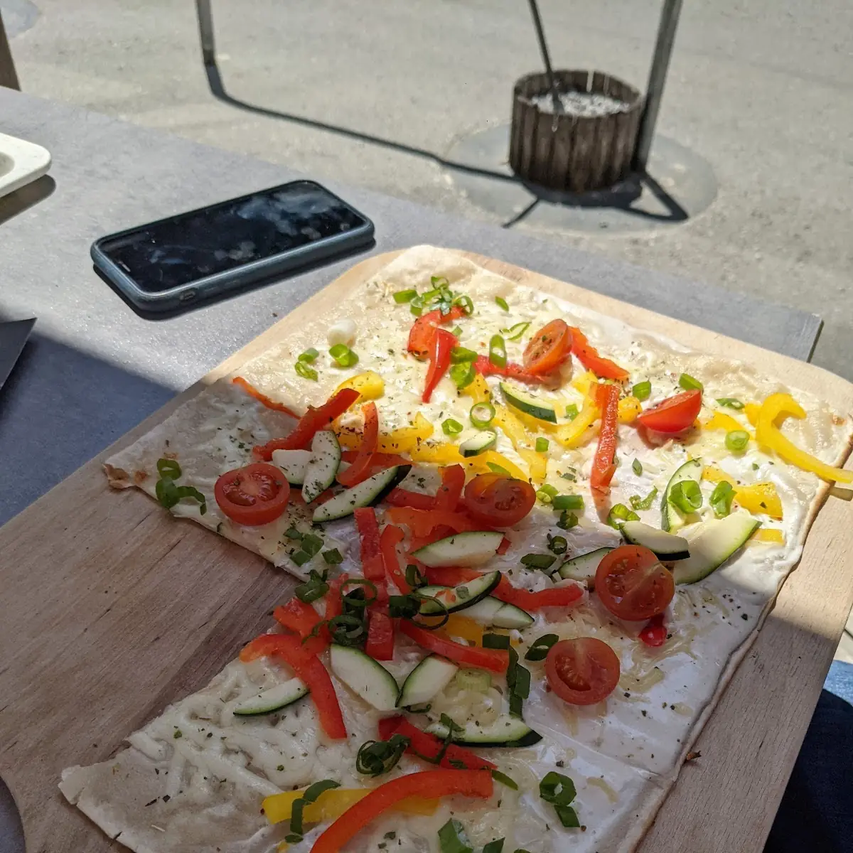 Flammkuchen Vegetarisch