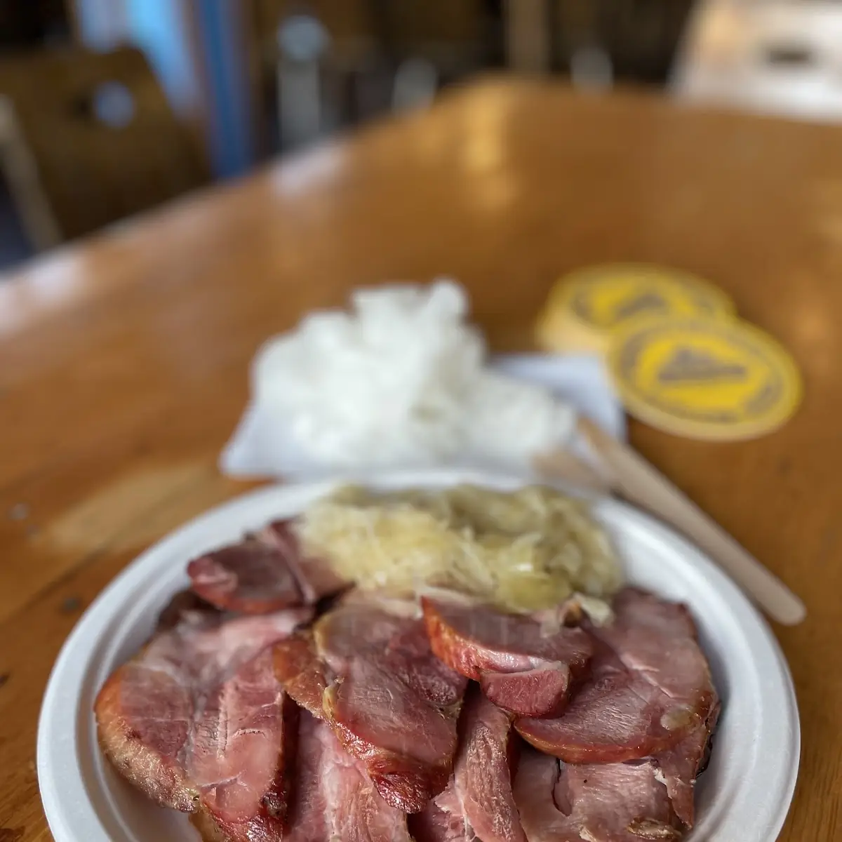Pork Knuckle With Sauerkraut