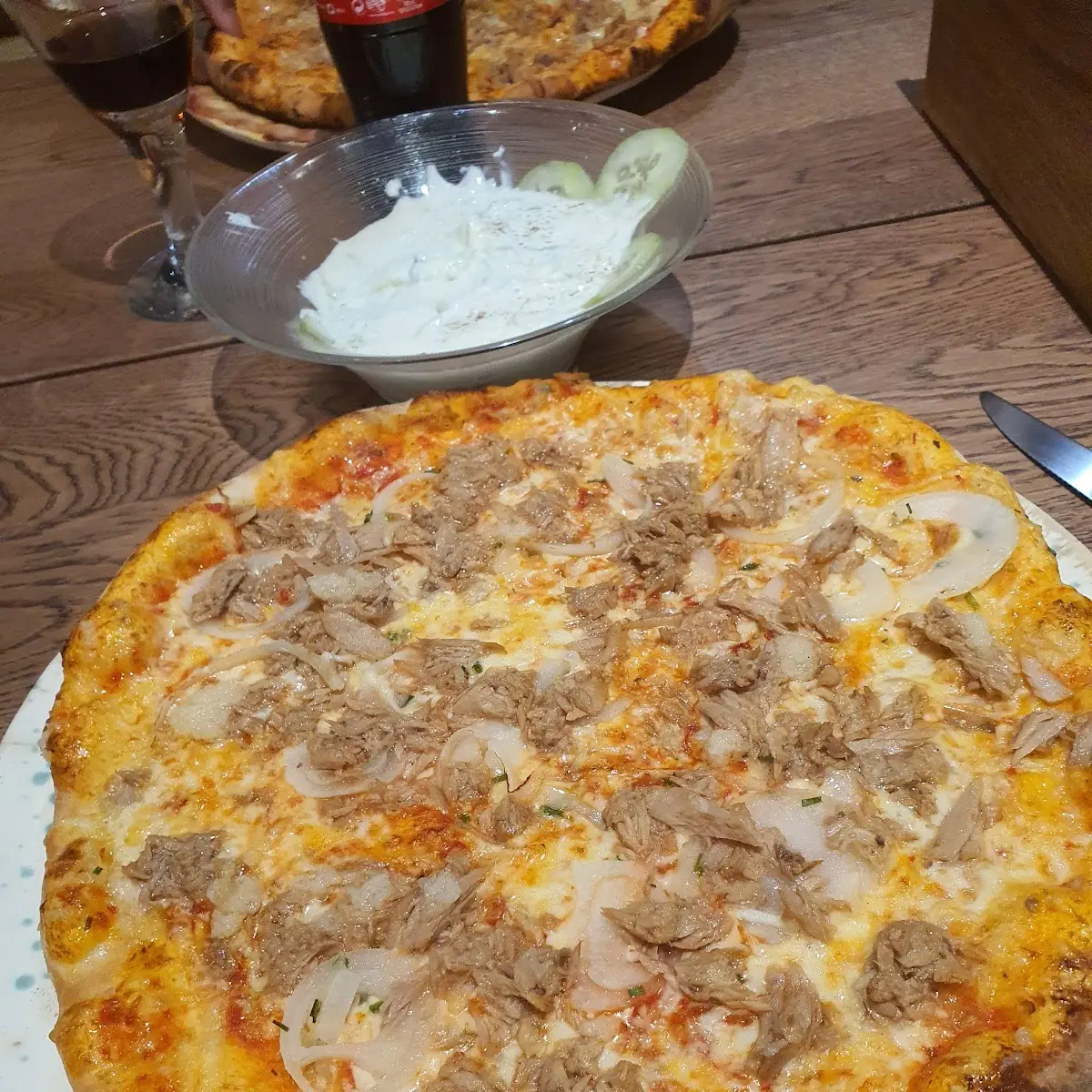 Thunfischpizza