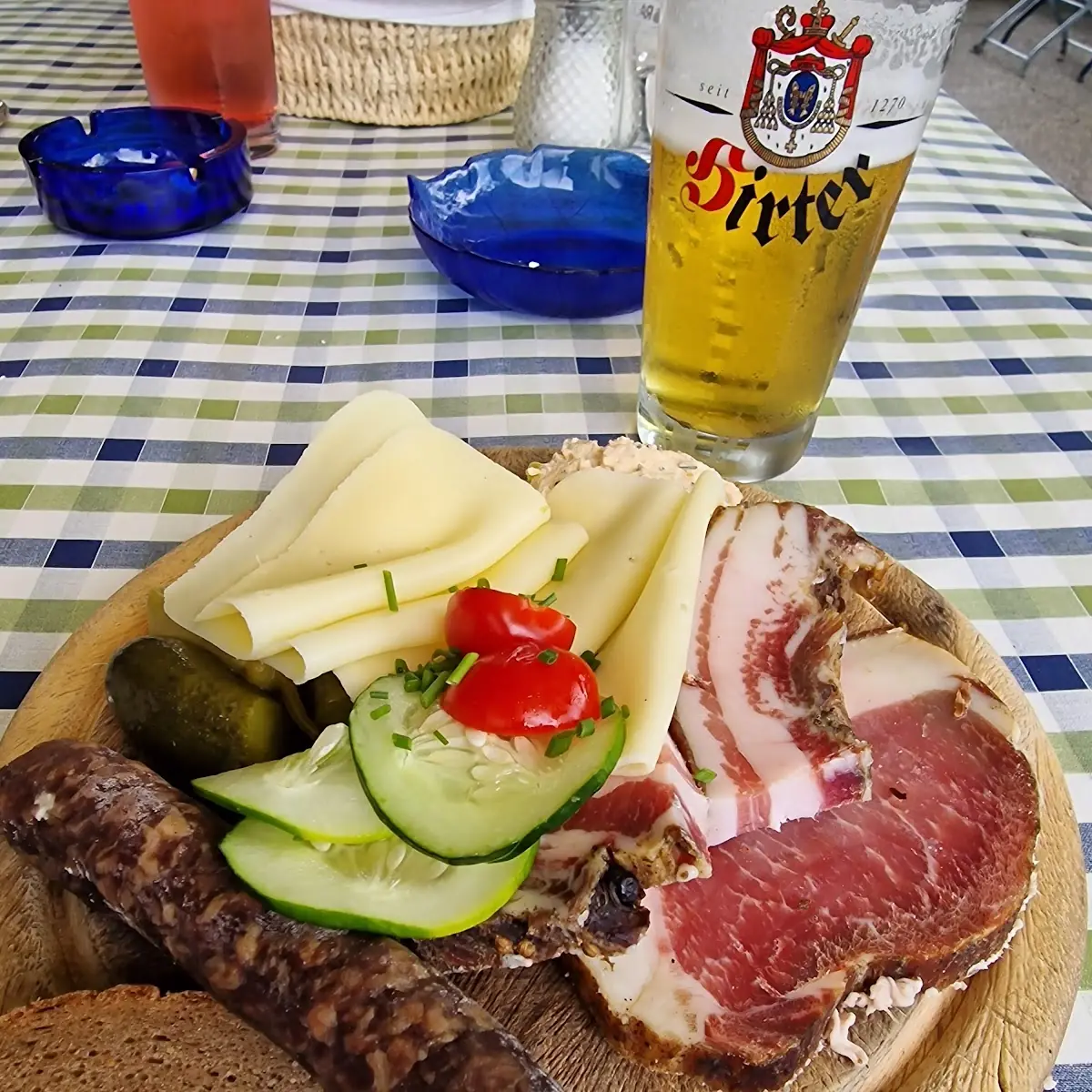 Gemischte Brettjause