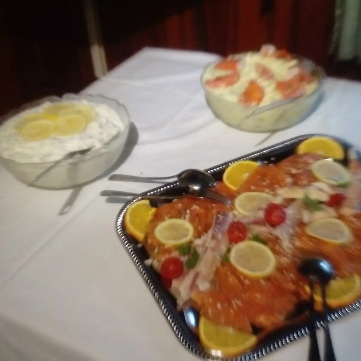 Graved Lachs Gerräucherte Forelle
