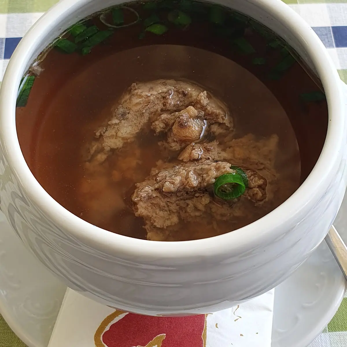 Leberknödelsuppe