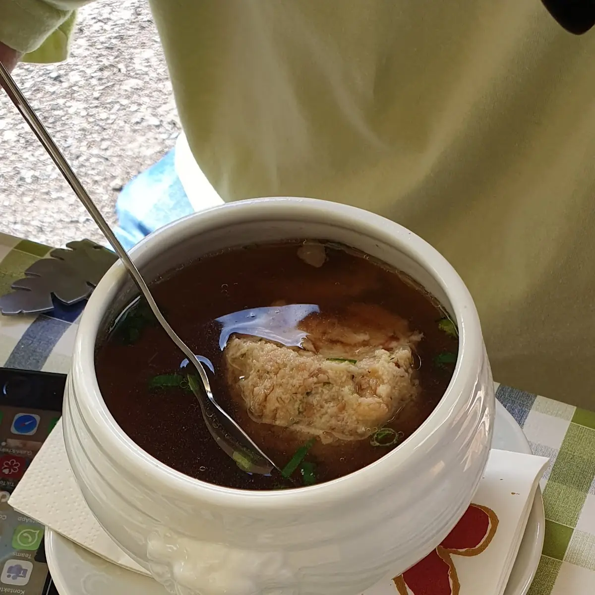 Tirolerknödelsuppe