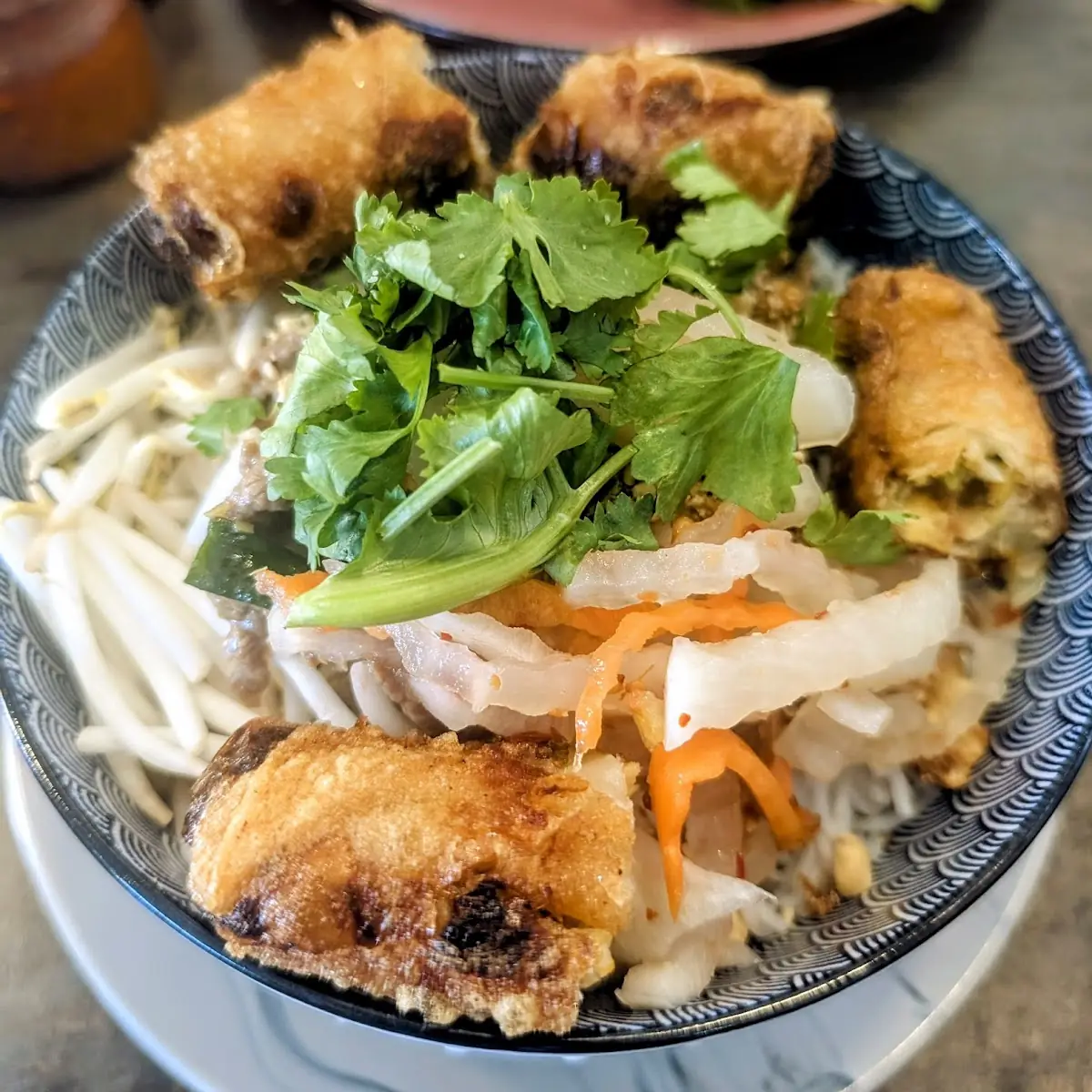 BBQ Meat and Egg Rolls