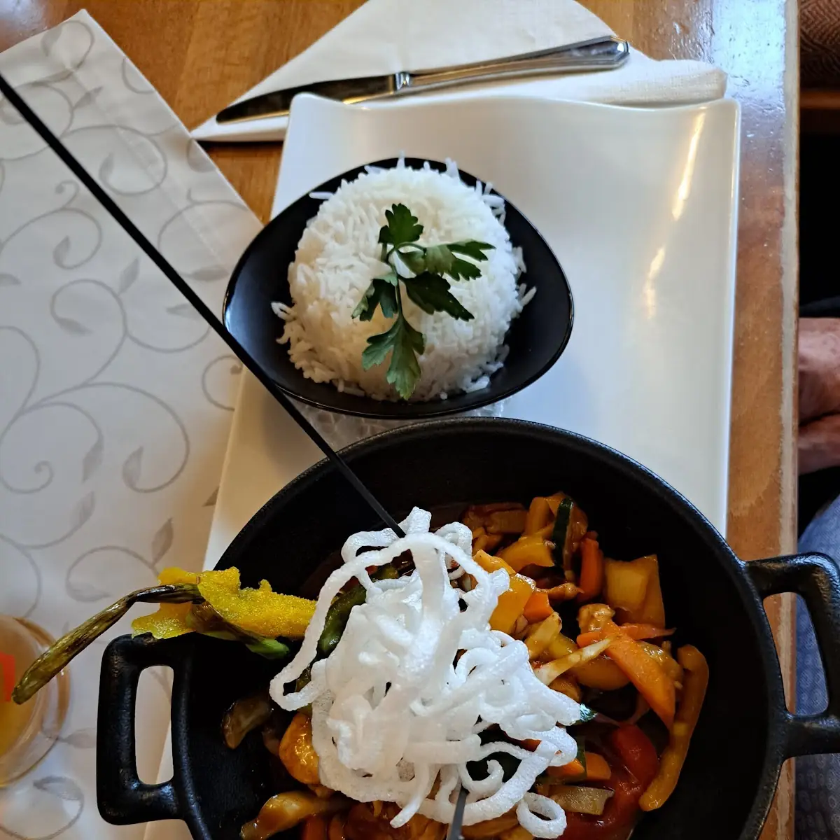 Wok Mit Huhn