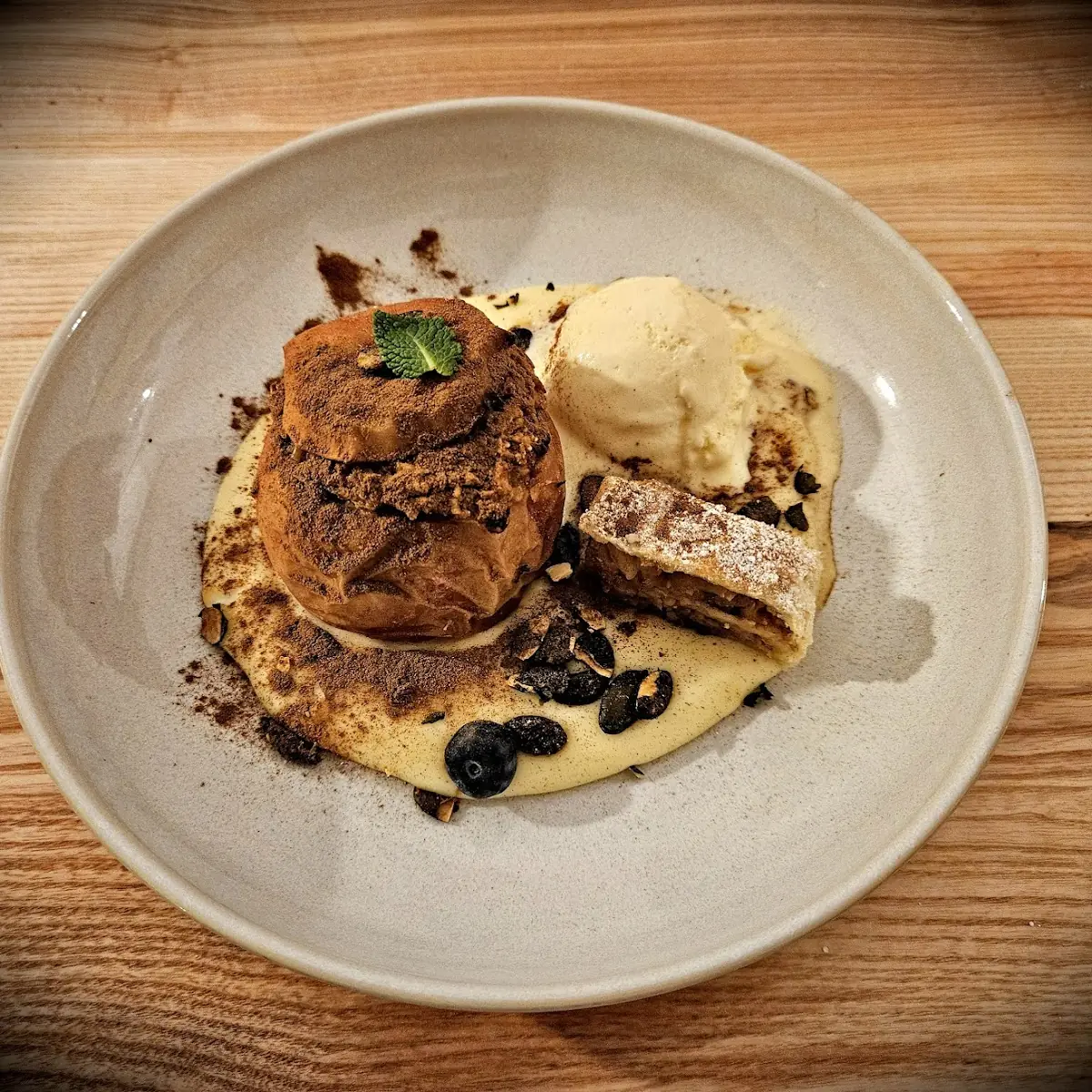 Bratapfel Dessert