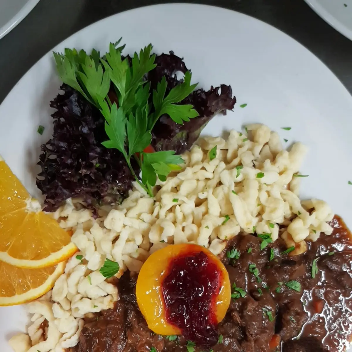 Hirsch Gulasch