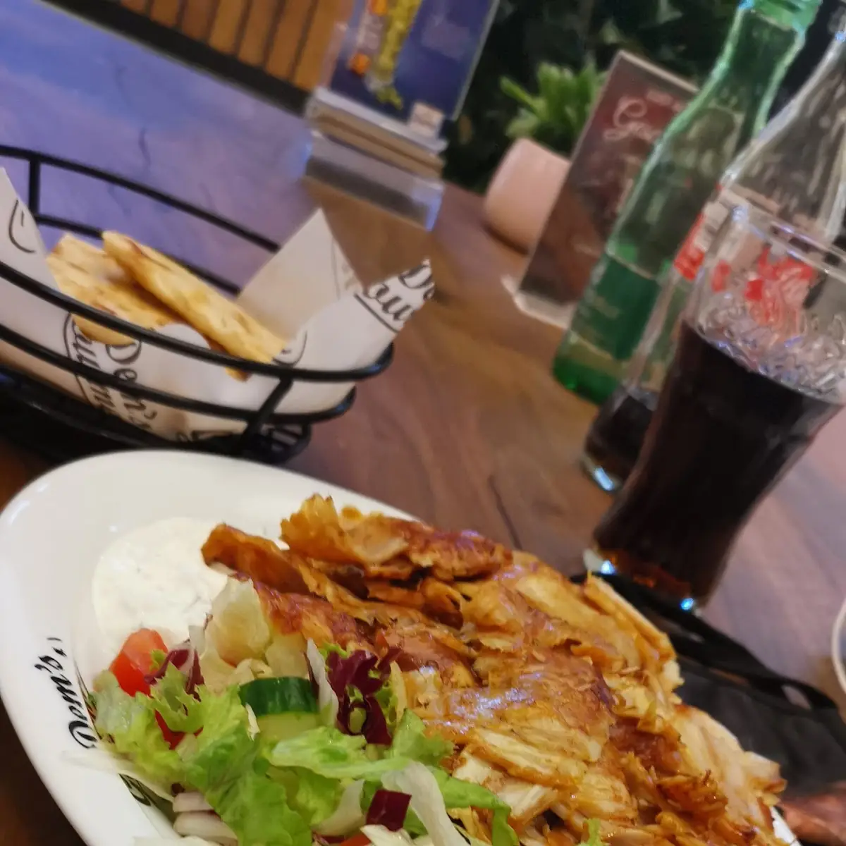 Chicken Döner-teller