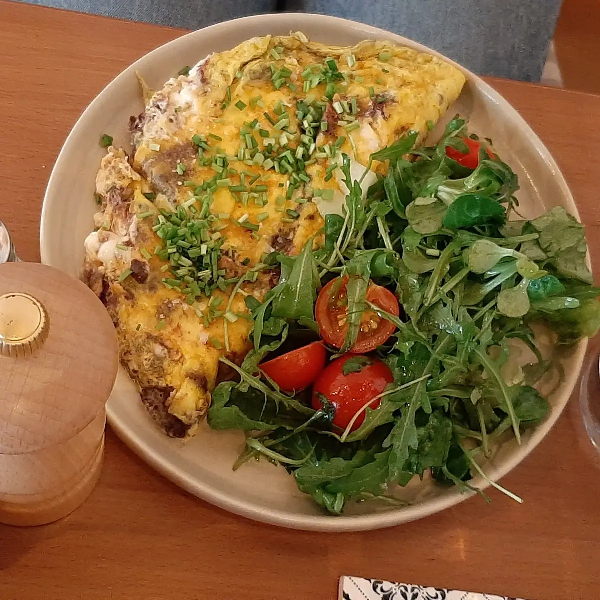 Omelette Mit Feta Und Kalamata