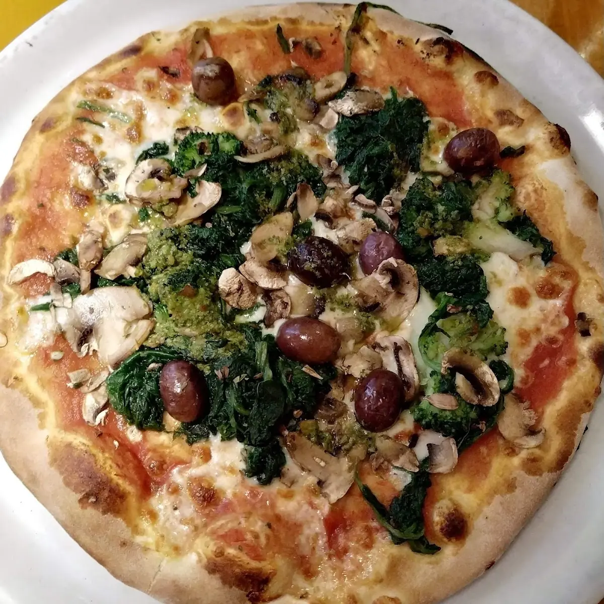 Pizza Aus Dem Holzofen