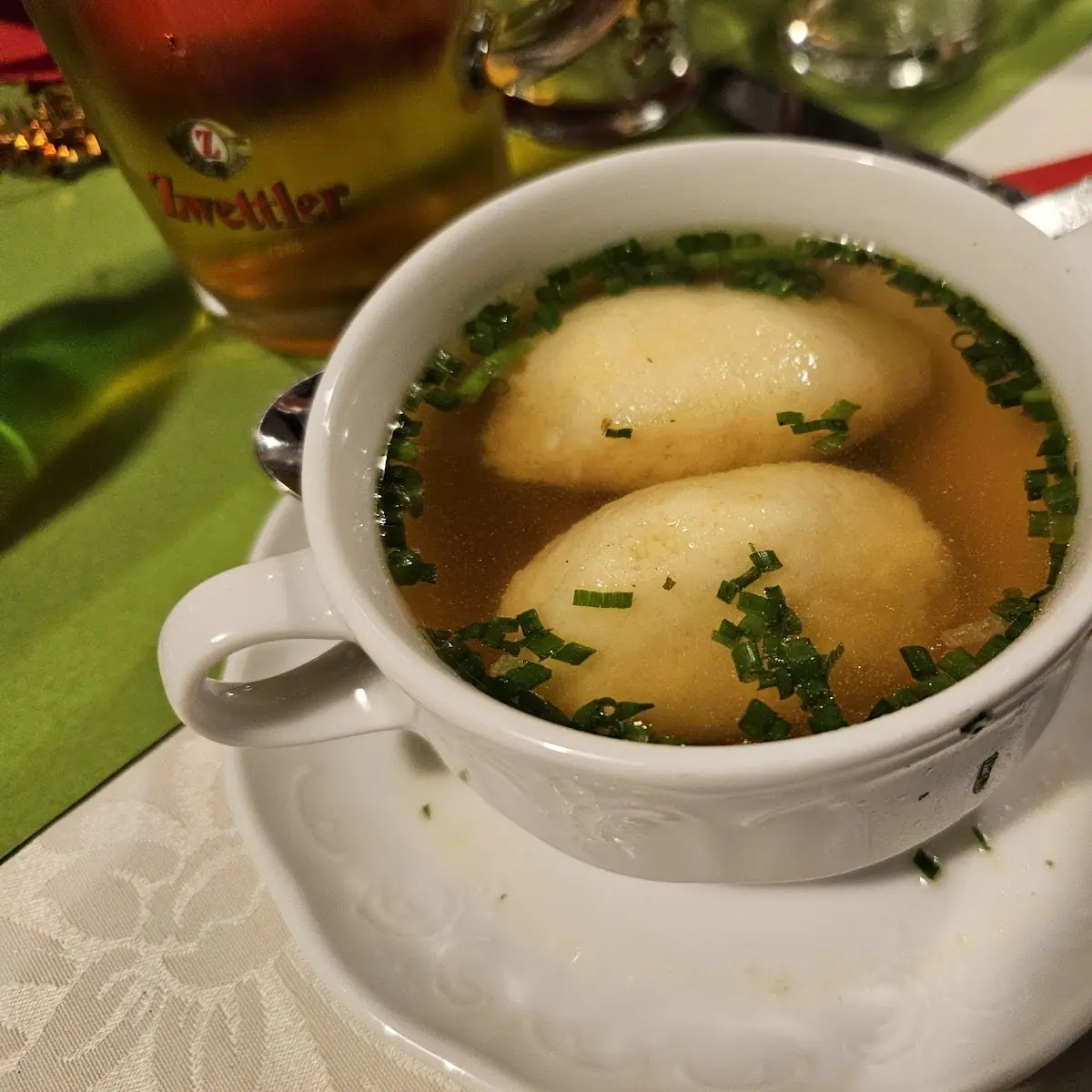Griessnockerlsuppe