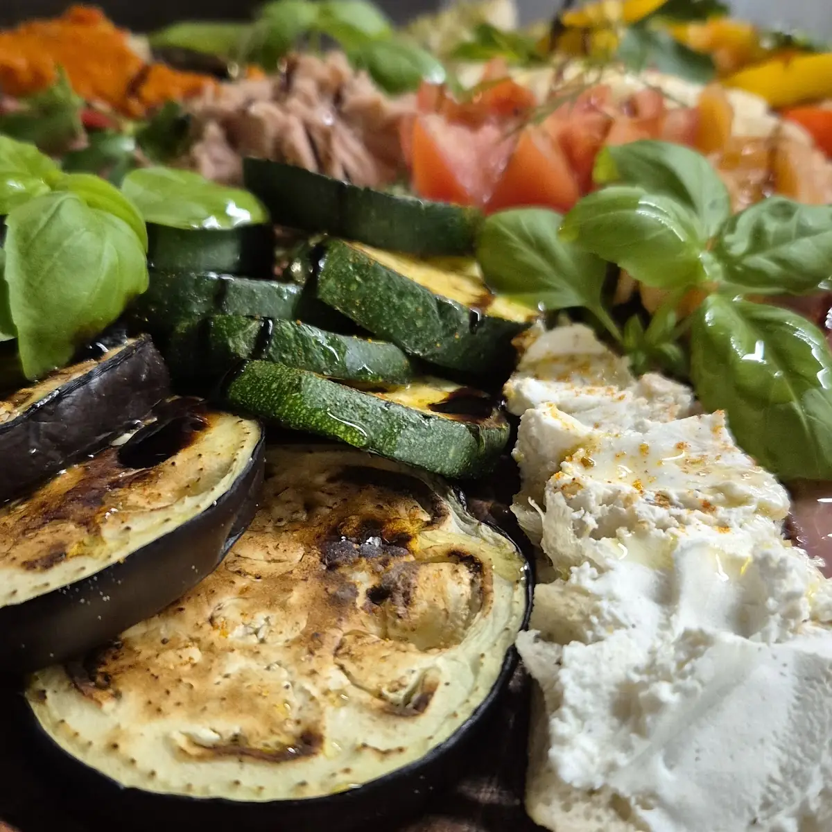 Mediterrane Fisch Platte
