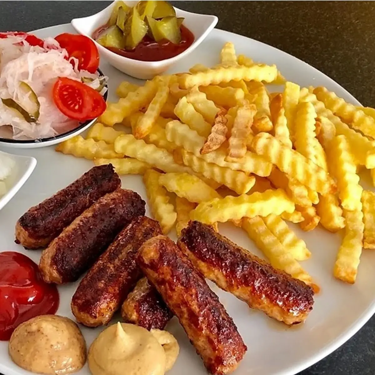 Gegrillte Cevapcici