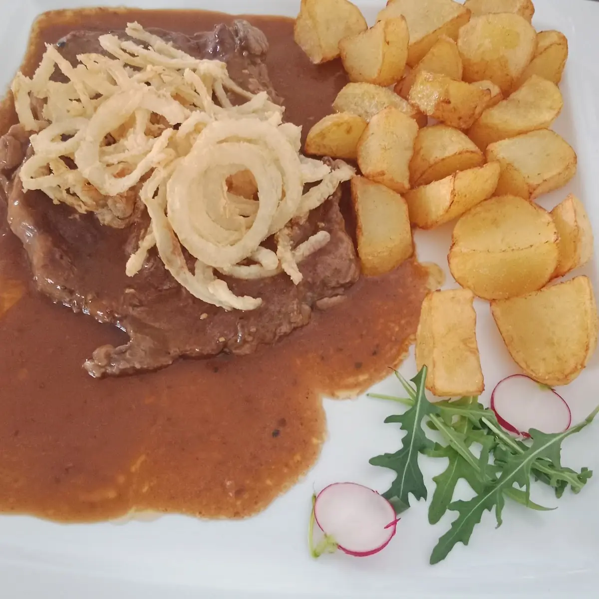 Zwiebelrostbraten