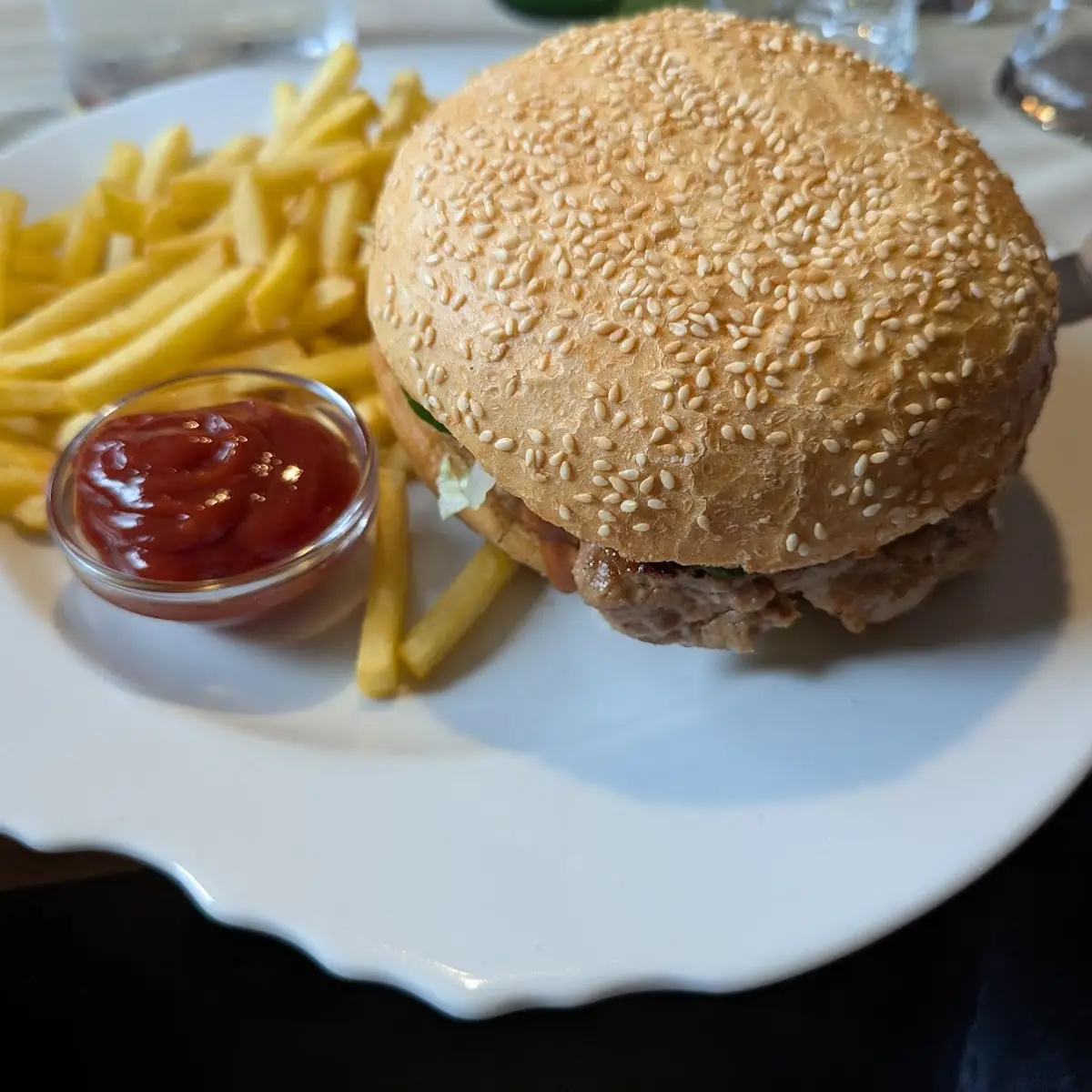 Burger from Grill