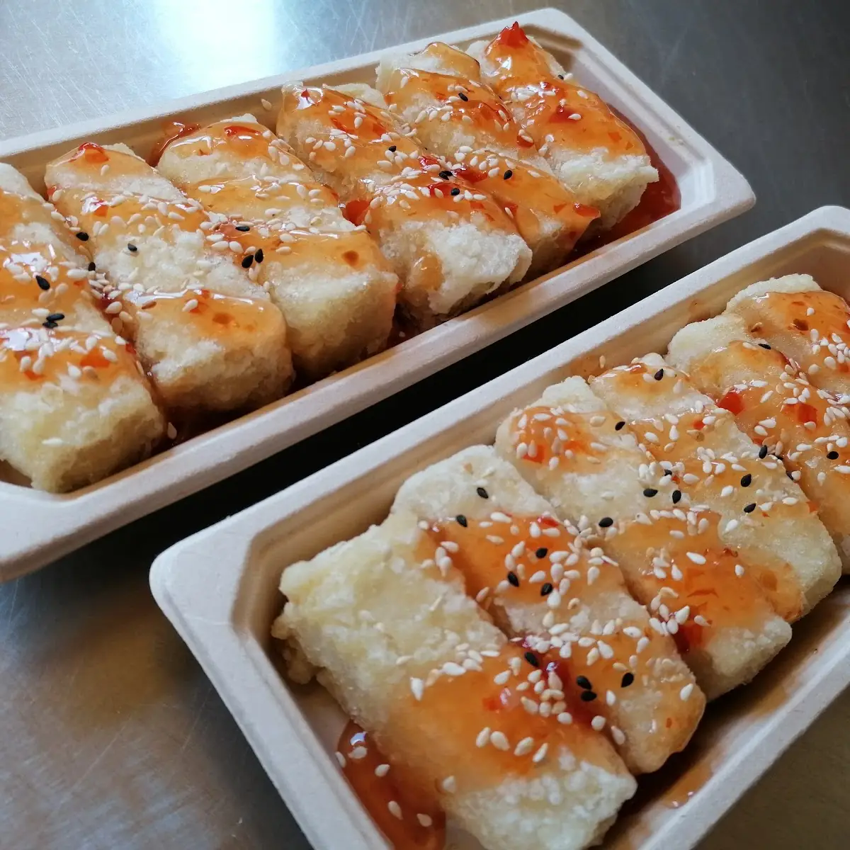 Gebackene Tofu