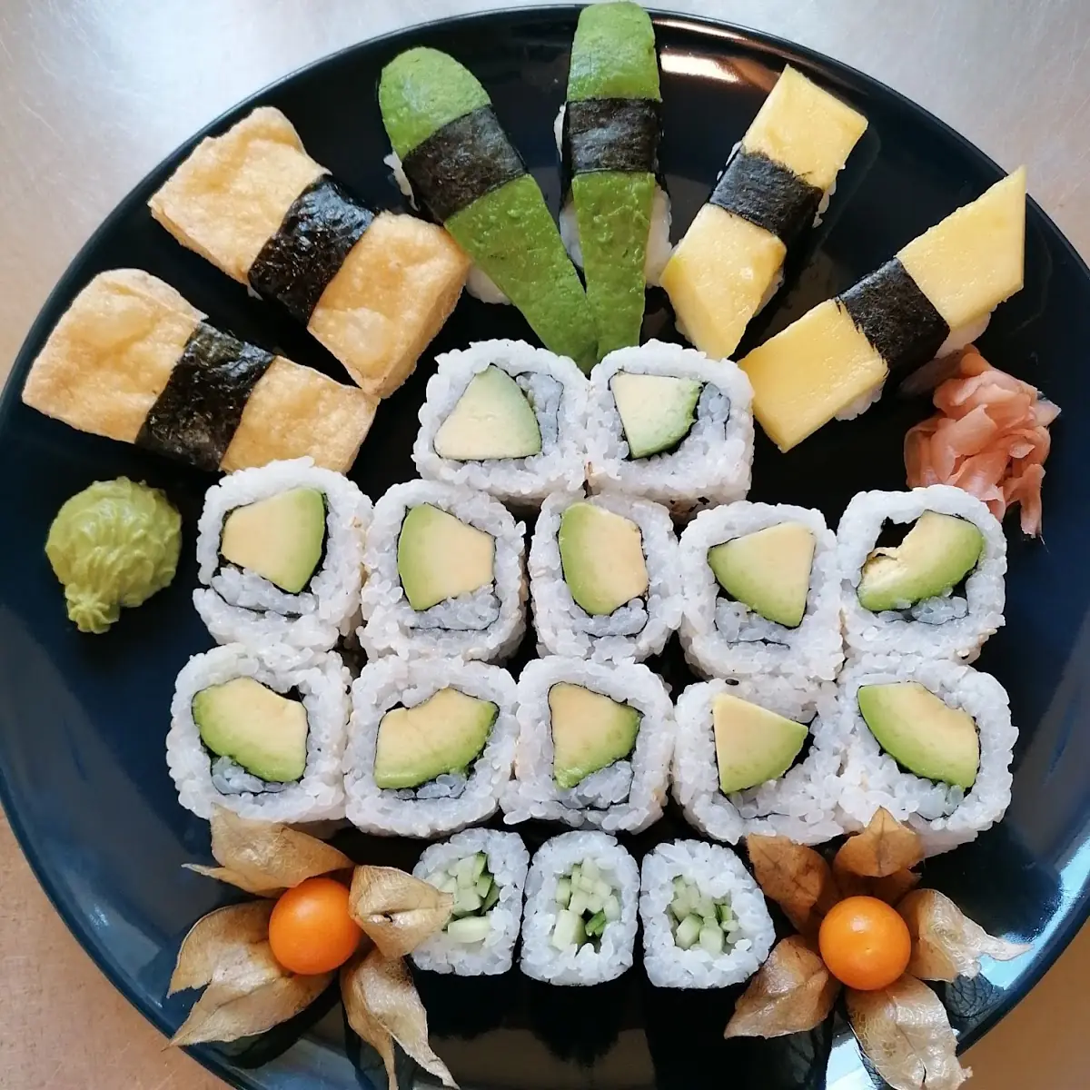 Vegetalisch Sushi Und Maki