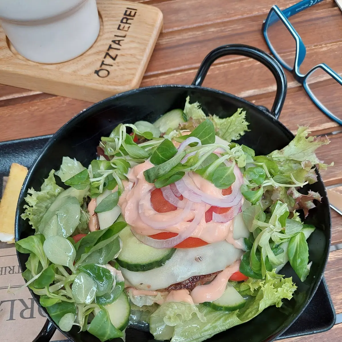 Burger Auf Salat