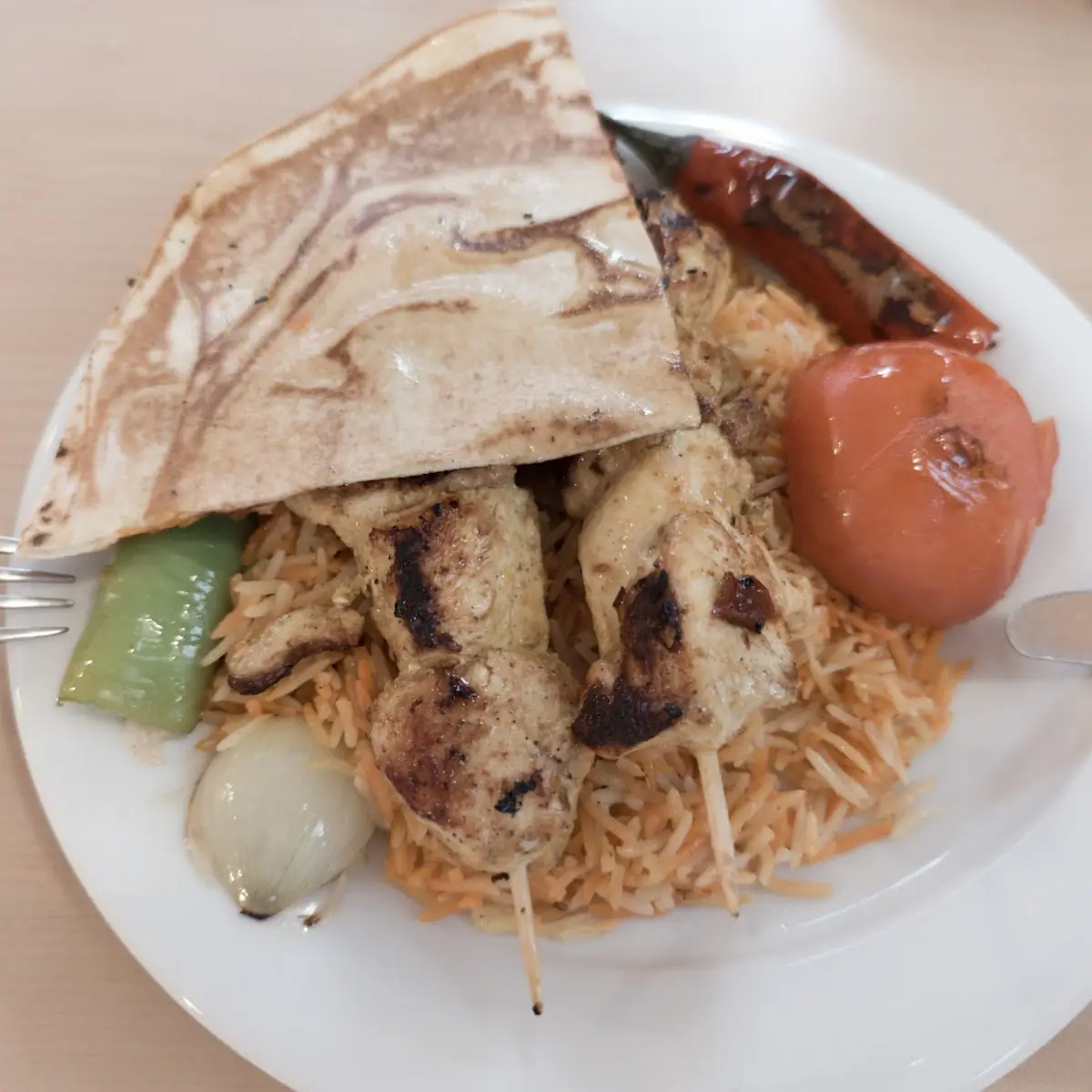 Hähnchenspieß