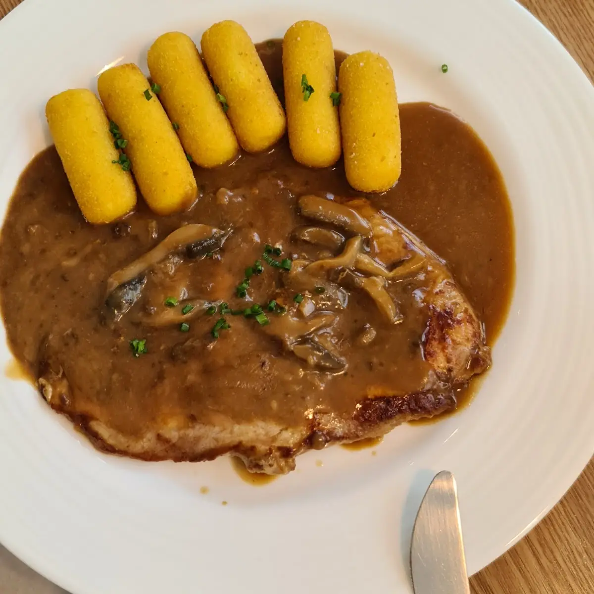 Champignonschnitzel