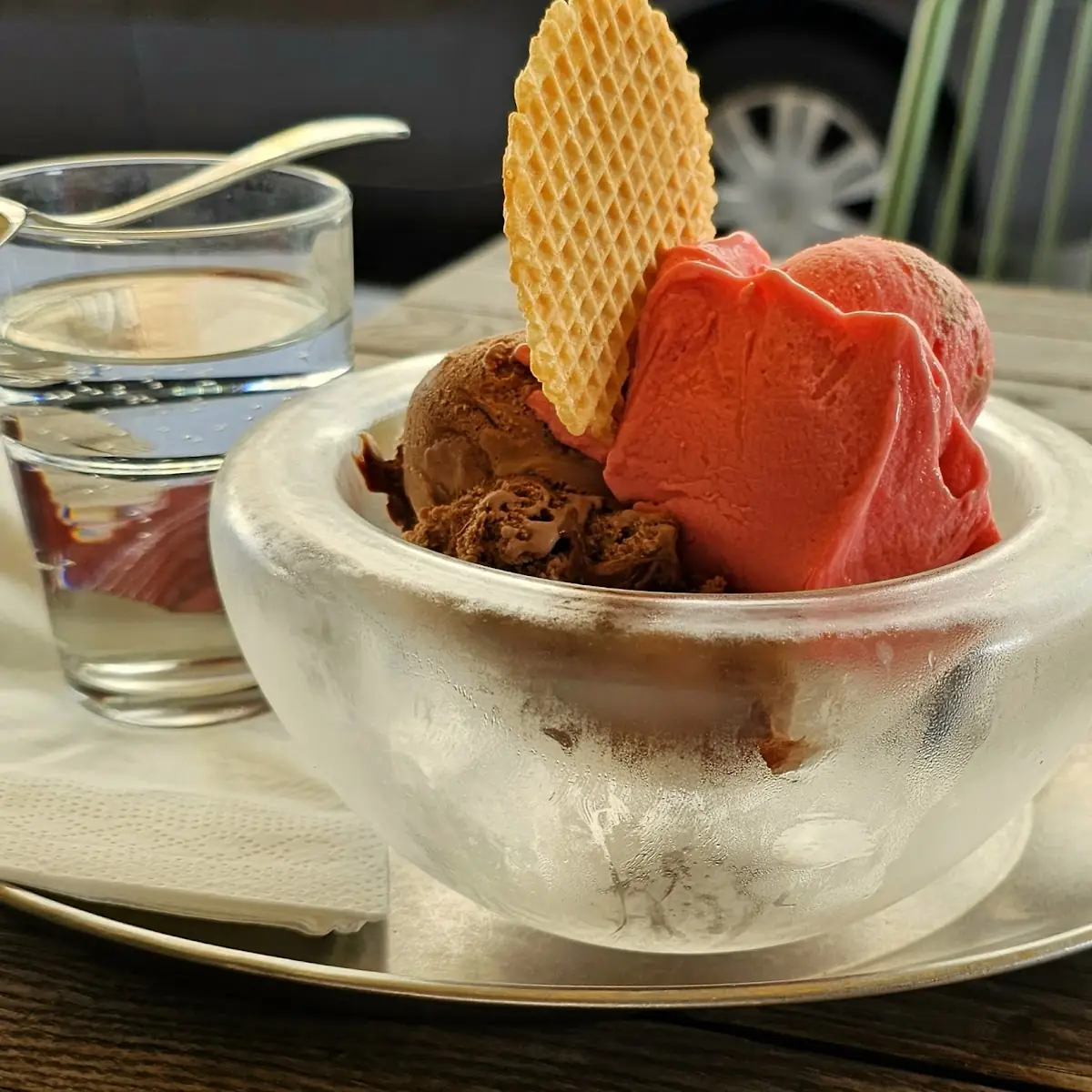Gemischtes Eis